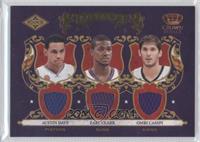 Austin Daye, Earl Clark, Omri Casspi #/499