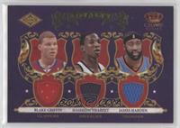 Blake Griffin, Hasheem Thabeet, James Harden #/499