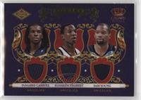 DeMarre Carroll, Hasheem Thabeet, Sam Young #/499