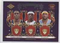 Jonny Flynn, Ty Lawson, Darren Collison