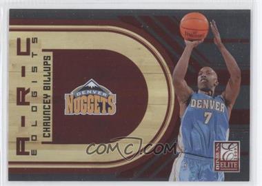 2009-10 Donruss Elite - ARC-Eologists - Red #4 - Chauncey Billups /249