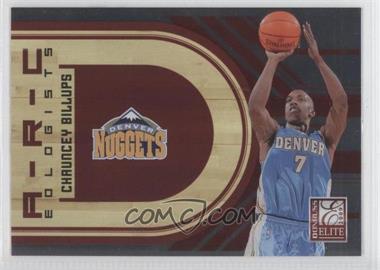 2009-10 Donruss Elite - ARC-Eologists - Red #4 - Chauncey Billups /249