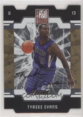 2009-10 Donruss Elite - [Base] - Gold Status Die-Cut Autographs #164 - Tyreke Evans /24