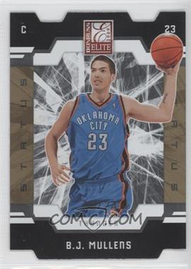 2009-10 Donruss Elite - [Base] - Gold Status Die-Cut #182 - B.J. Mullens /24