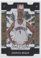 Derrick Brown #/24