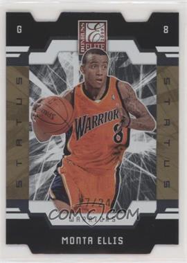 2009-10 Donruss Elite - [Base] - Gold Status Die-Cut #33 - Monta Ellis /24