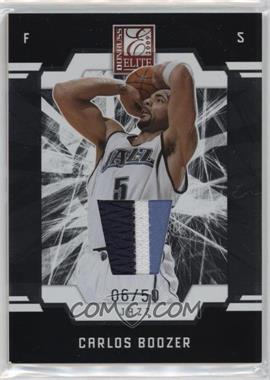 2009-10 Donruss Elite - [Base] - Jerseys Prime #116 - Carlos Boozer /50