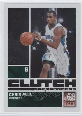 2009-10 Donruss Elite - Clutch Performers - Green #11 - Chris Paul