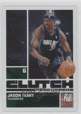 2009-10 Donruss Elite - Clutch Performers - Green #3 - Jason Terry