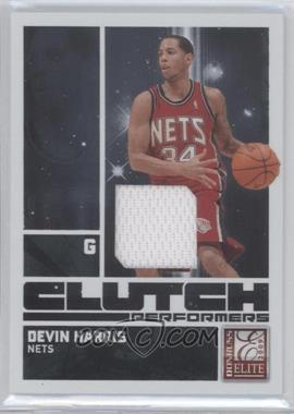 2009-10 Donruss Elite - Clutch Performers - Jersey #15 - Devin Harris /70