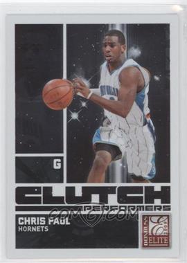 2009-10 Donruss Elite - Clutch Performers #11 - Chris Paul