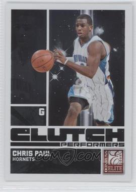 2009-10 Donruss Elite - Clutch Performers #11 - Chris Paul