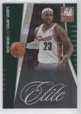 2009-10 Donruss Elite - Elite Series - Green #5 - LeBron James