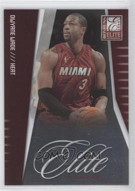 2009-10 Donruss Elite - Elite Series - Red #15 - Dwyane Wade /249