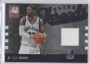 2009-10 Donruss Elite - Elite Threads #25 - O.J. Mayo /99