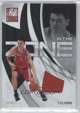 2009-10 Donruss Elite - In the Zone - Jersey Prime #7 - Yao Ming /20