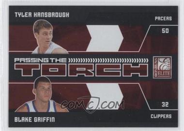 2009-10 Donruss Elite - Passing the Torch - Red #11 - Blake Griffin, Tyler Hansbrough /249