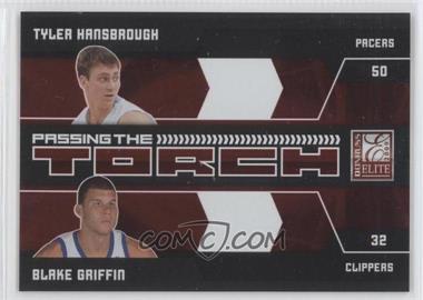 2009-10 Donruss Elite - Passing the Torch - Red #11 - Blake Griffin, Tyler Hansbrough /249