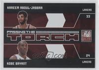 Kareem Abdul-Jabbar, Kobe Bryant #/249