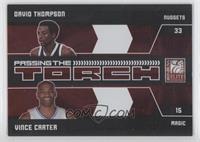 David Thompson, Vince Carter #/249