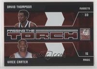 David Thompson, Vince Carter #/249