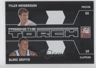 2009-10 Donruss Elite - Passing the Torch #11 - Blake Griffin, Tyler Hansbrough