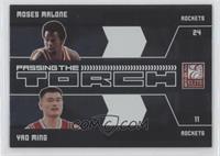 Moses Malone, Yao Ming