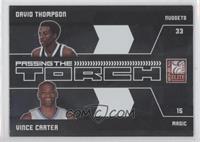 David Thompson, Vince Carter