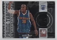 David West #/25