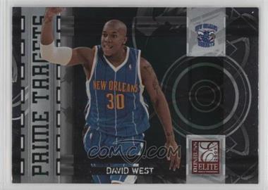 2009-10 Donruss Elite - Prime Targets - Green #11 - David West