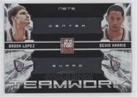 Brook Lopez, Devin Harris #/25