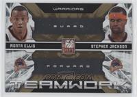 Monta Ellis, Stephen Jackson [EX to NM] #/100