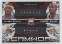 Carmelo Anthony, Chauncey Billups #/249