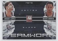 Brook Lopez, Devin Harris