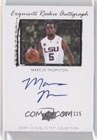 Exquisite Rookie Autograph - Marcus Thornton #/225