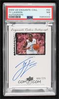 Exquisite Rookie Autograph - Ty Lawson [PSA 7 NM] #/225