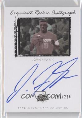 2009-10 Exquisite Collection - [Base] #79 - Exquisite Rookie Autograph - Jonny Flynn /225