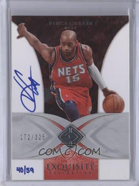 2009-10 Exquisite Collection - Buy Backs #25 - Vince Carter /59