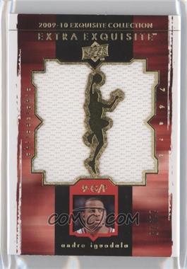 2009-10 Exquisite Collection - Extra Exquisite Jersey - Gold #X-IG - Andre Iguodala /25
