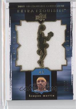 2009-10 Exquisite Collection - Extra Exquisite Jersey #X-MA - Kenyon Martin /50