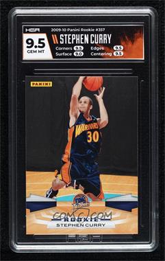 2009-10 Panini - [Base] #357 - Stephen Curry [HGA 9.5 GEM MINT]