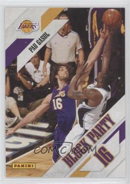 2009-10 Panini - Block Party #8 - Pau Gasol