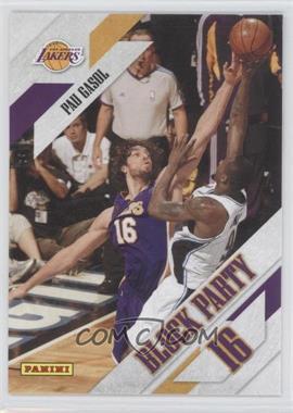 2009-10 Panini - Block Party #8 - Pau Gasol