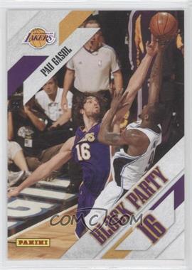 2009-10 Panini - Block Party #8 - Pau Gasol