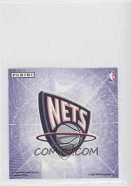 2009-10 Panini - Glow-in-the-Dark Team Logo Stickers #18 - New Jersey Nets