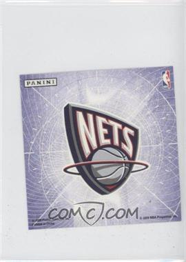 2009-10 Panini - Glow-in-the-Dark Team Logo Stickers #18 - New Jersey Nets