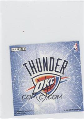 2009-10 Panini - Glow-in-the-Dark Team Logo Stickers #21 - Oklahoma City Thunder