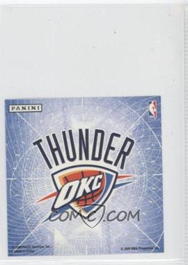 2009-10 Panini - Glow-in-the-Dark Team Logo Stickers #21 - Oklahoma City Thunder