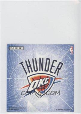 2009-10 Panini - Glow-in-the-Dark Team Logo Stickers #21 - Oklahoma City Thunder