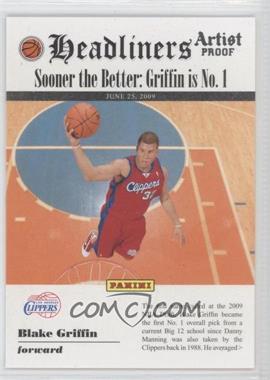 2009-10 Panini - Headliners - Artist Proof #10 - Blake Griffin /199